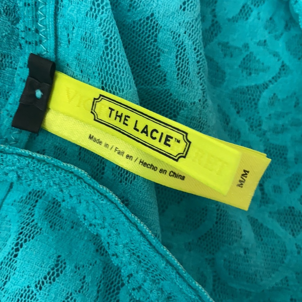 Victoria’s Secret “The Lacie” Aqua Nightie - Picture 11 of 12